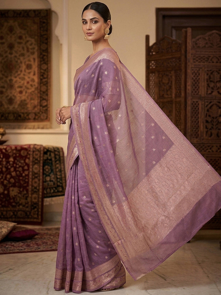 Zari Woven Art Silk Saree