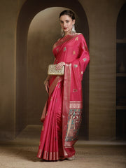 Woven Design Art Silk Saree