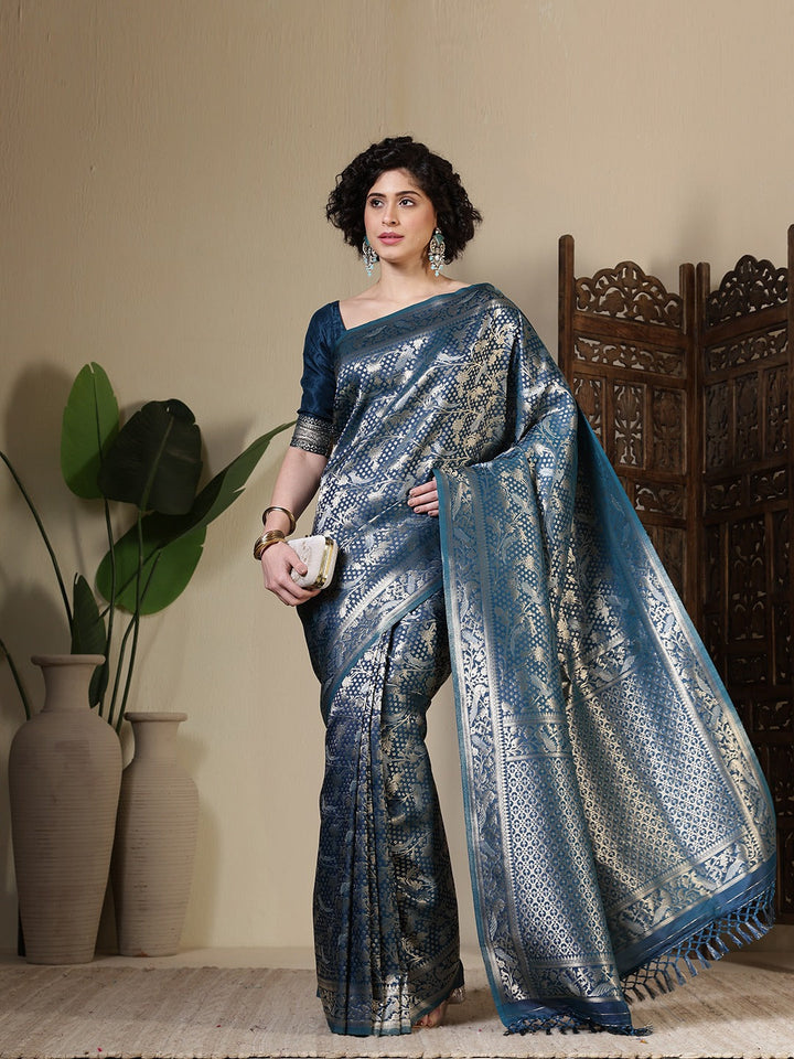 Woven Design Art Silk Saree
