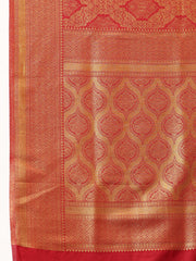 Zari Jaal Woven Handloom Saree