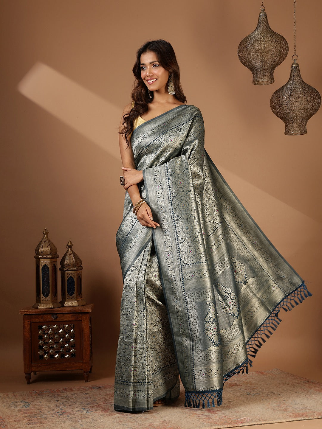 Woven Design Art Silk Saree