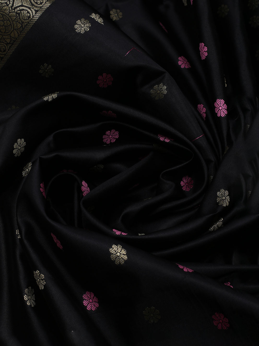 Woven Chanderi Unstitched Suit With Dupatta