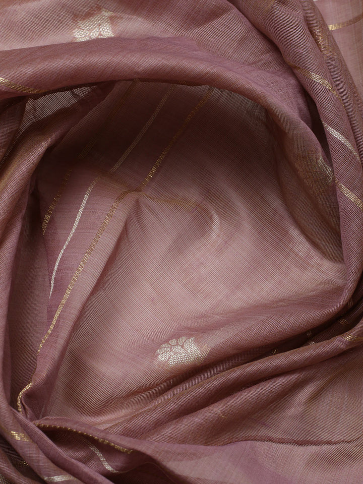 Embroidered Cotton Blend Unstitched Suit With Pant &amp; Dupatta