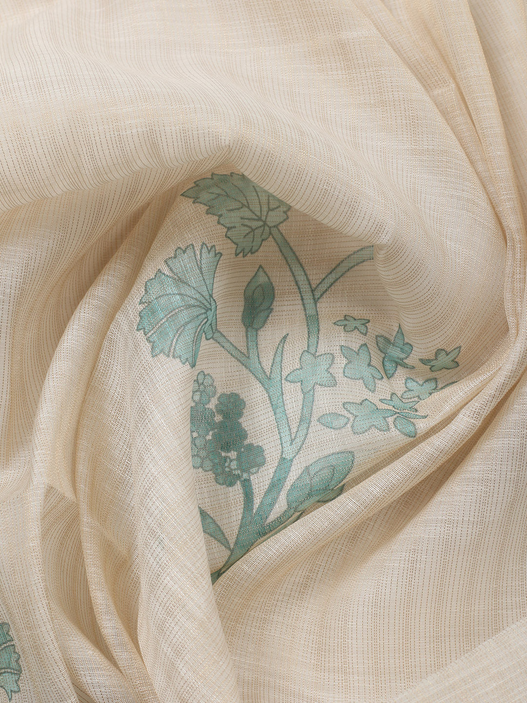 Embroidered Tissue Unstitched Suit With Pant &amp; Dupatta