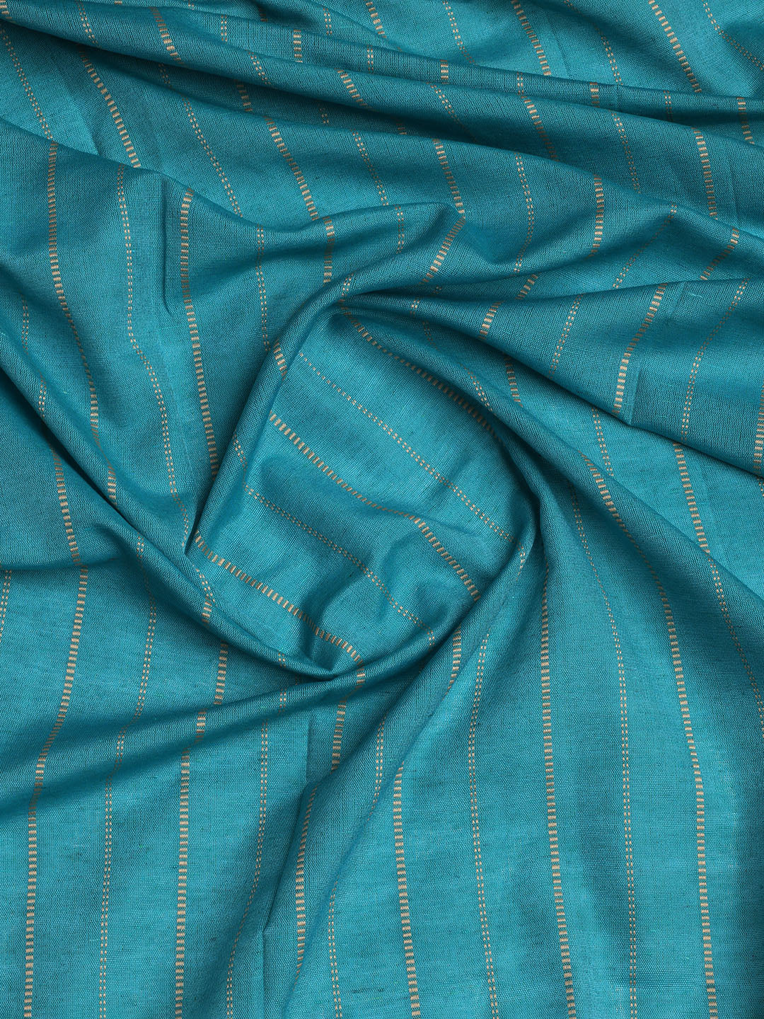 Patch Neck Art Silk Unstitched Suit With Dupatta
