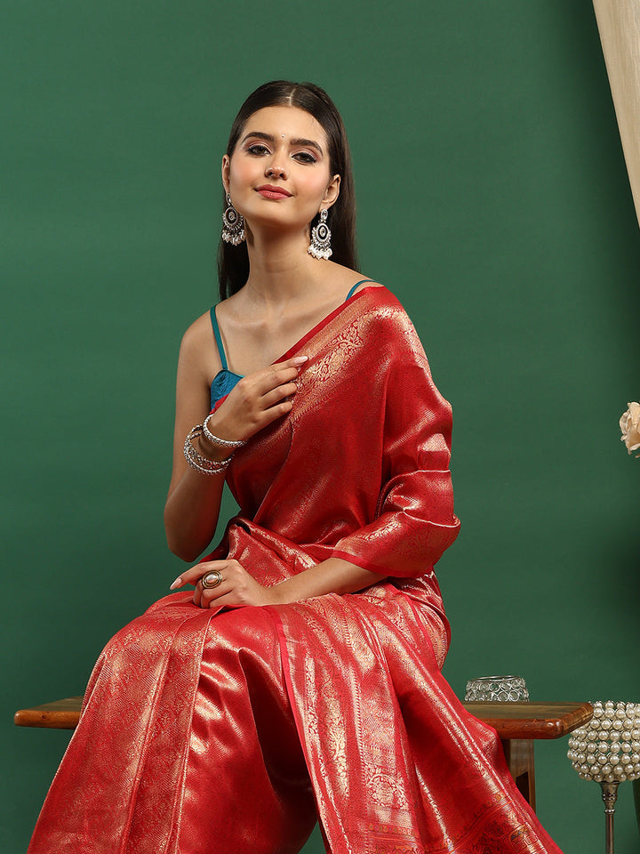 Woven Design Art Silk Saree