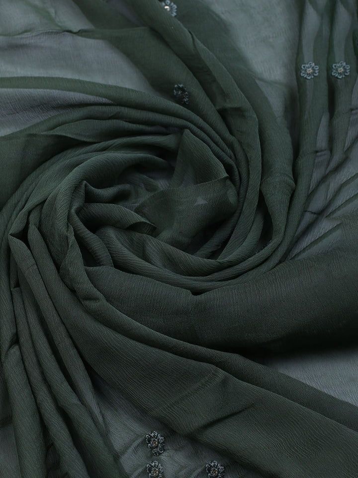 Printed Muslin Unstitched Suit With Dupatta