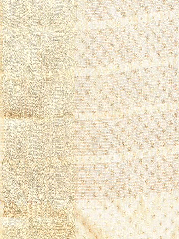 Zari Border Woven Art Silk Saree