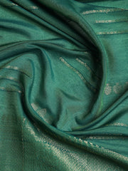Embroidered Chanderi Unstitched Suit With Dupatta