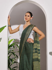 Floral Printed Georgette Saree