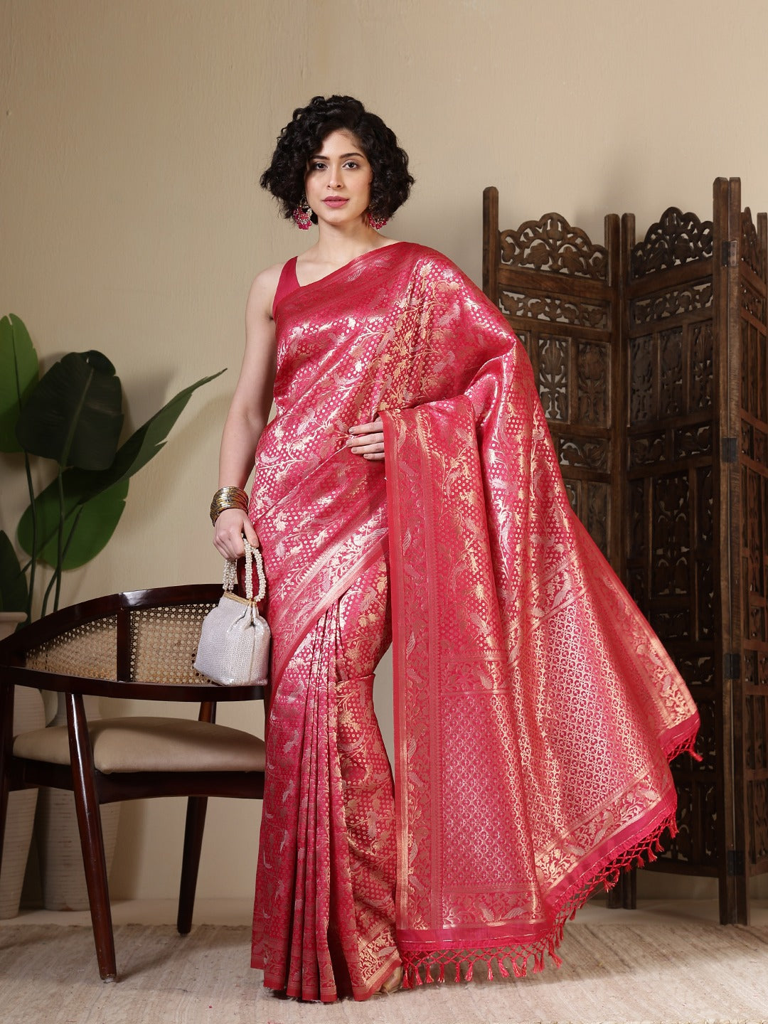 Woven Design Art Silk Saree