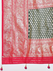 Patola Printed Art Silk Woven Saree