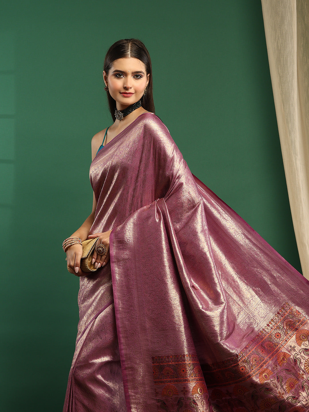 Woven Design Art Silk Saree