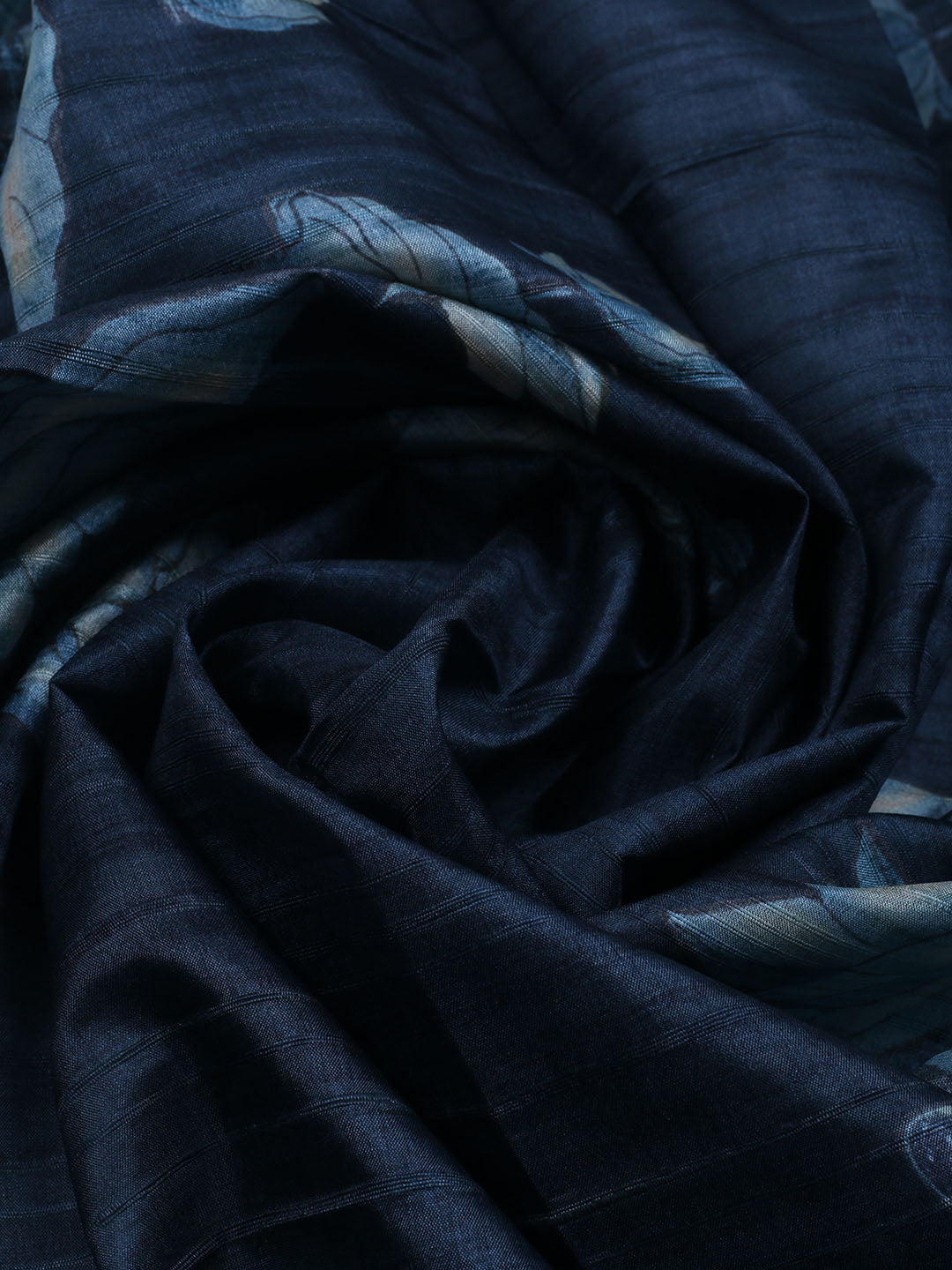 Printed Tussar Unstitched Suit With Dupatta