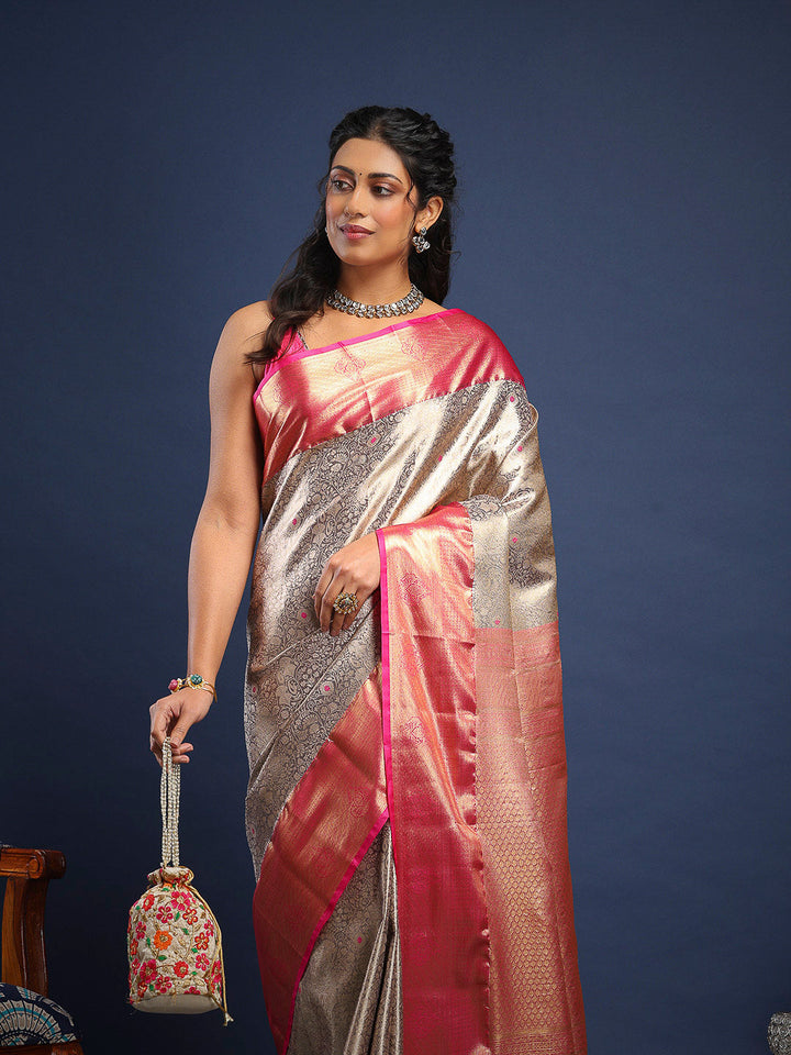 Woven Design Art Silk Saree