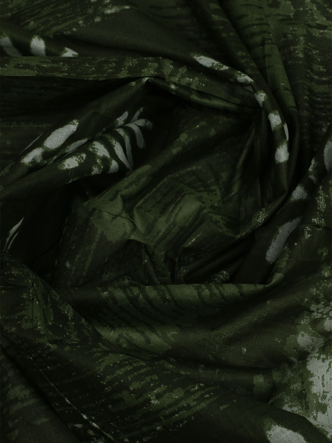 Printed Cotton Unstitched Suit With Pant &amp; Dupatta