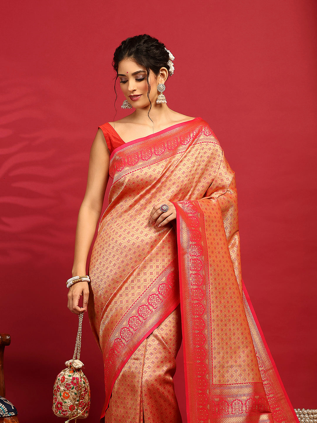 Woven Design Art Silk Saree