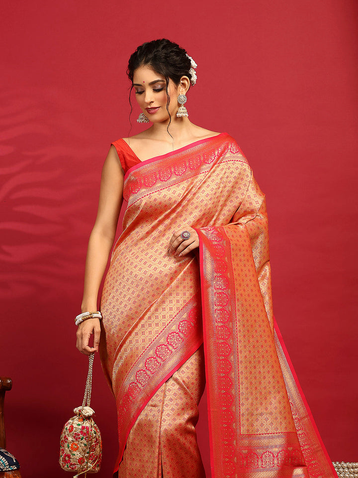 Woven Design Art Silk Saree