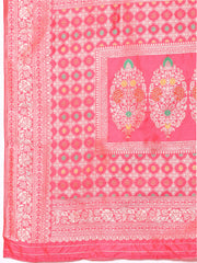 Zari Jaal Embroidery Banarasi Saree