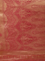 Brocade Zari Jaal Woven Handloom Saree