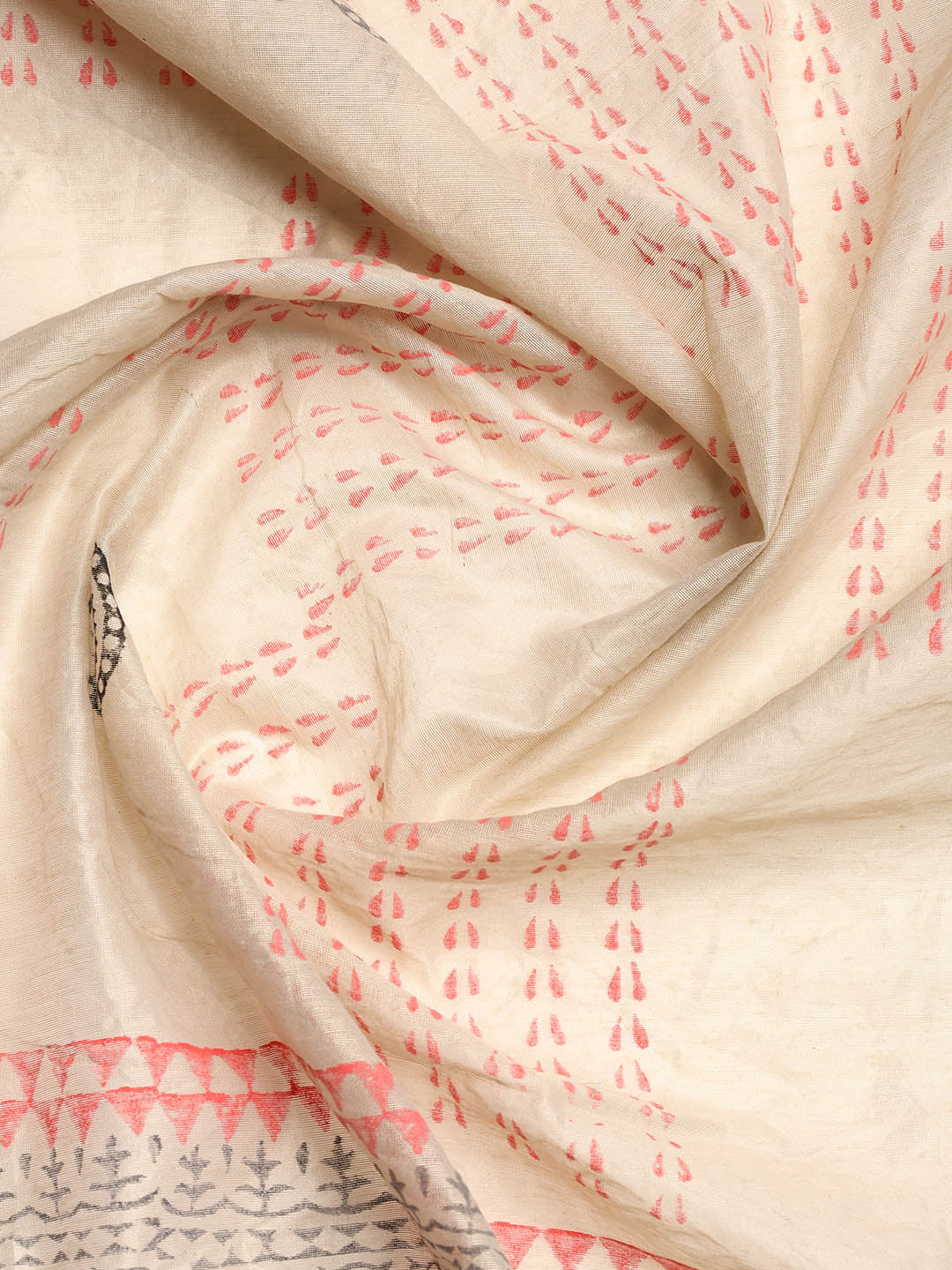 Neck Embroidered Cotton Blend Unstitched Suit With Dupatta