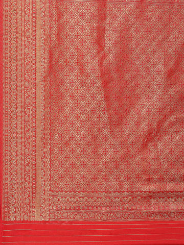 Zari Jaal Woven Handloom Saree