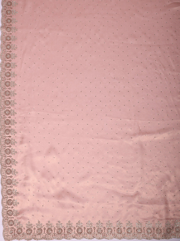 Embroidered Georgette Saree