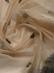 Woven Design Chanderi Unstitched Suit With Dupatta