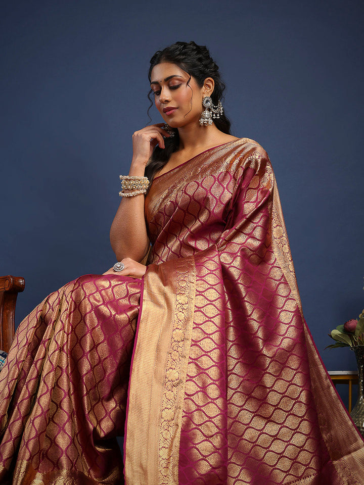 Woven Design Art Silk Saree