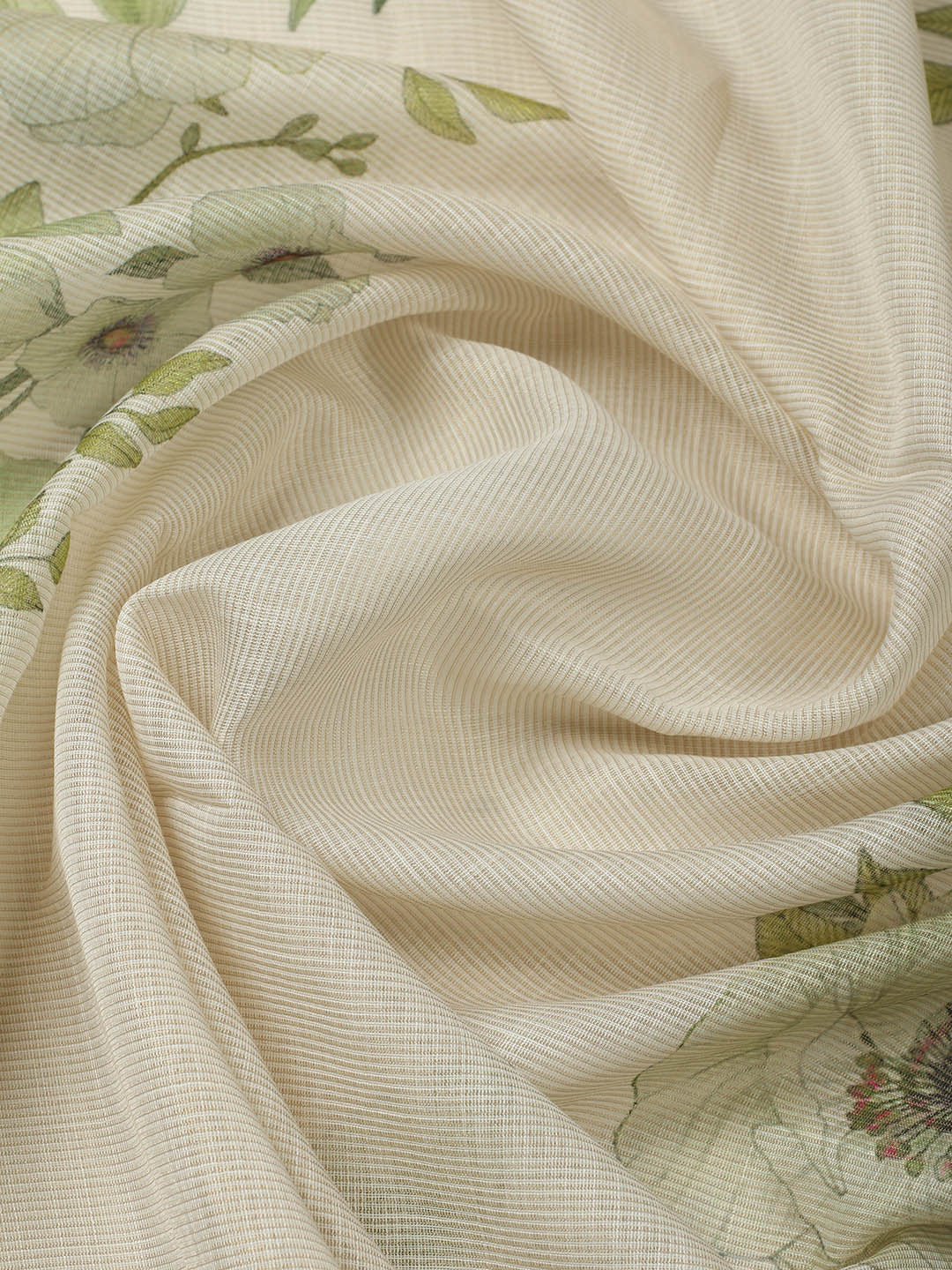Printed Tissue Unstitched Suit With Pant &amp; Dupatta