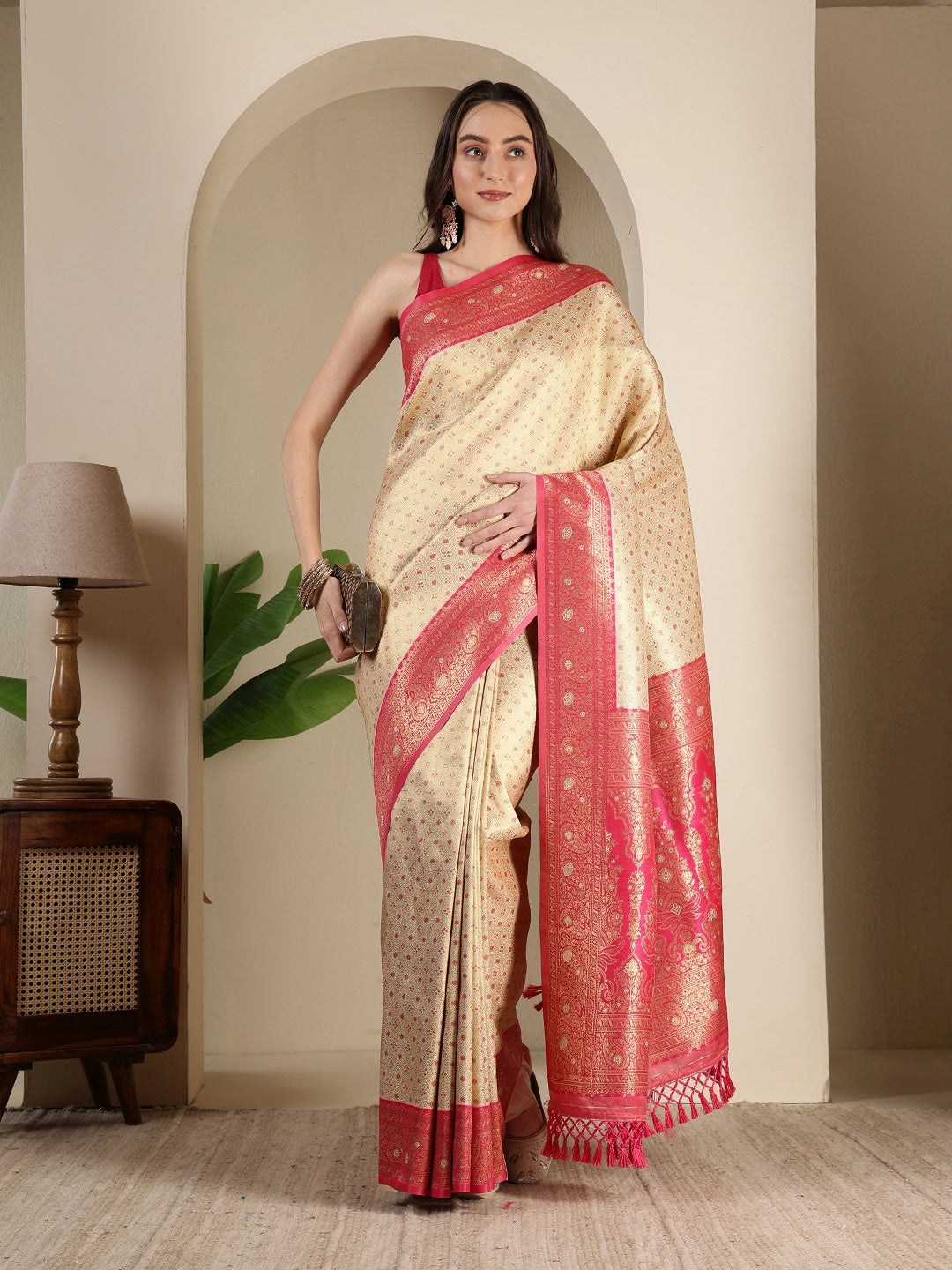 Woven Design Art Silk Saree