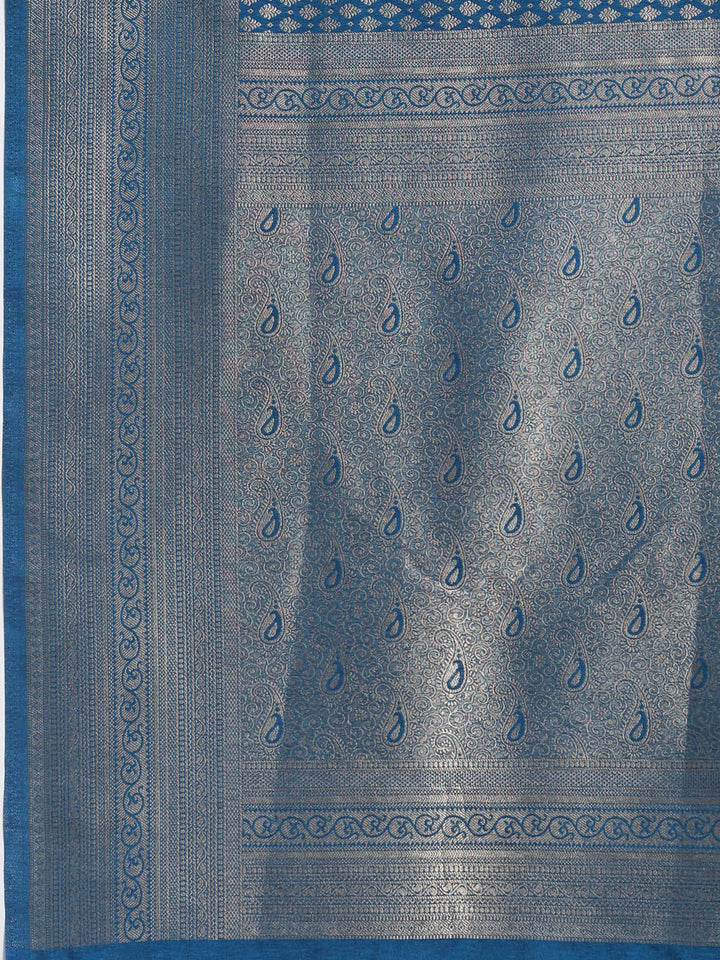 Zari Jaal Art Silk Woven Saree