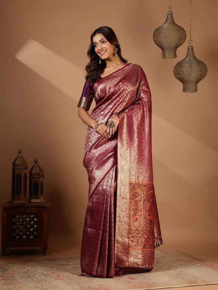 Woven Design Art Silk Saree
