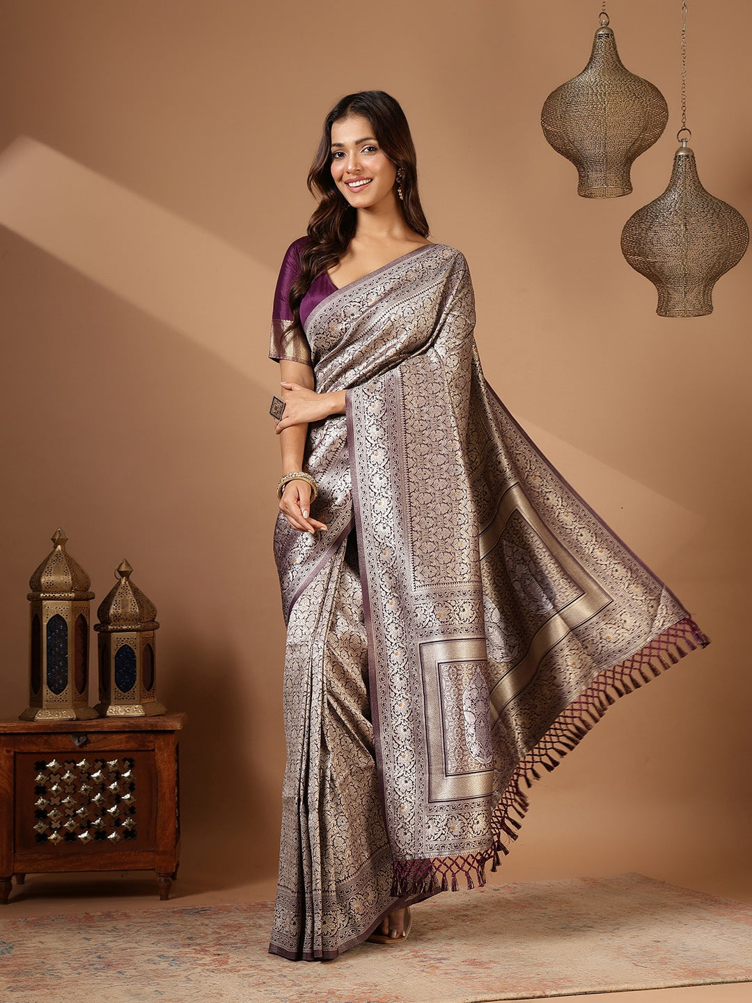 Woven Design Art Silk Saree