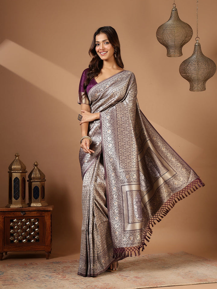 Woven Design Art Silk Saree