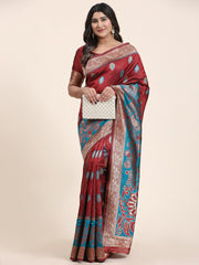 Woven Design Art Silk Saree