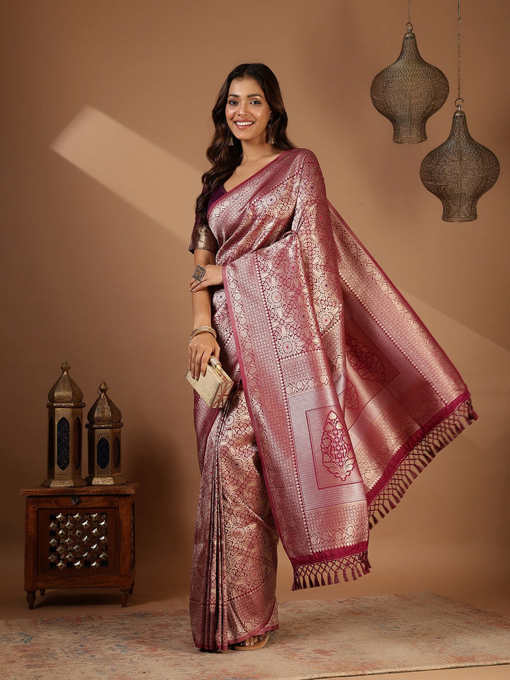 Woven Design Art Silk Saree