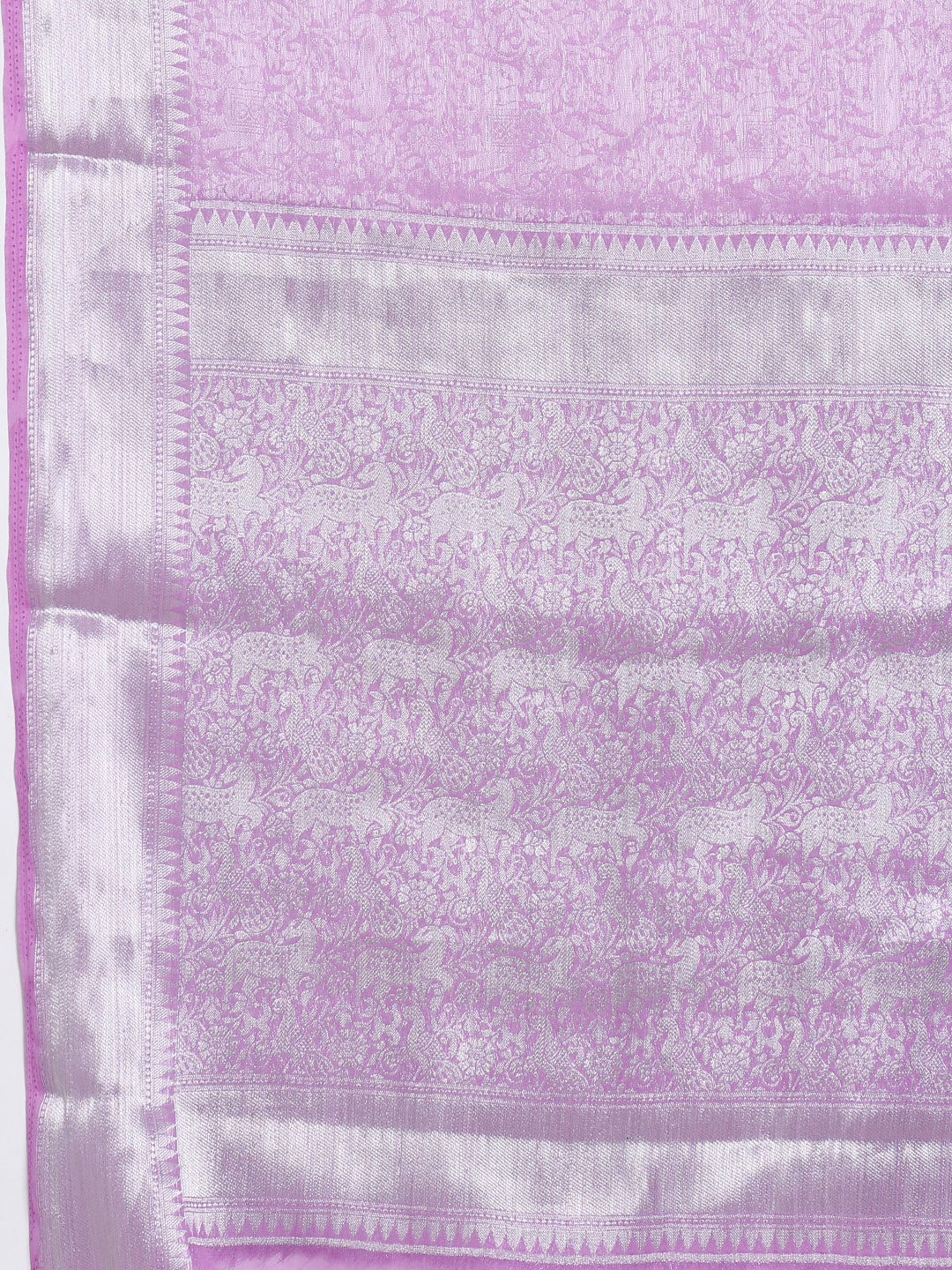 Zari Jaal Georgette Woven Saree