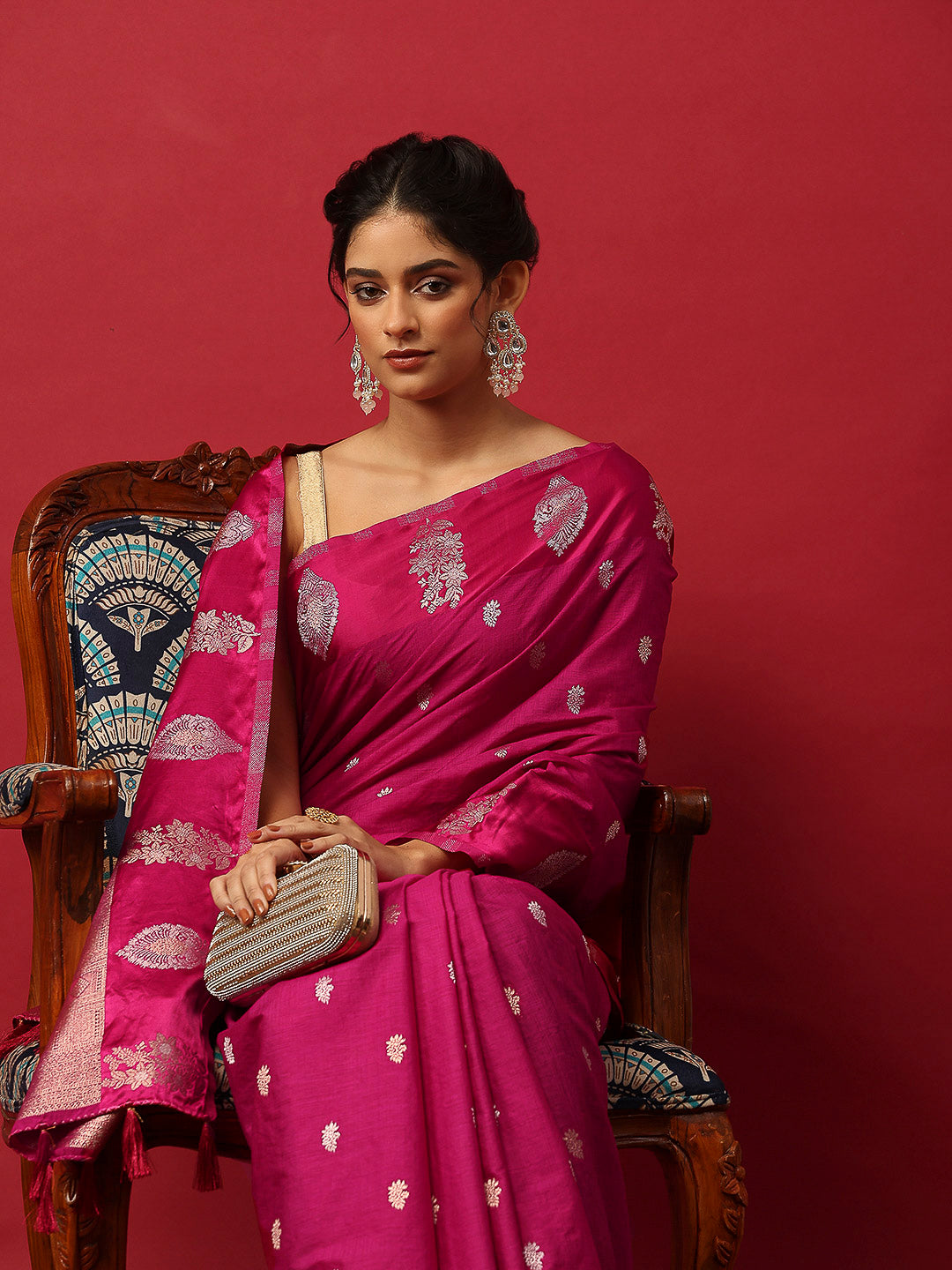 Woven Design Art Silk Saree