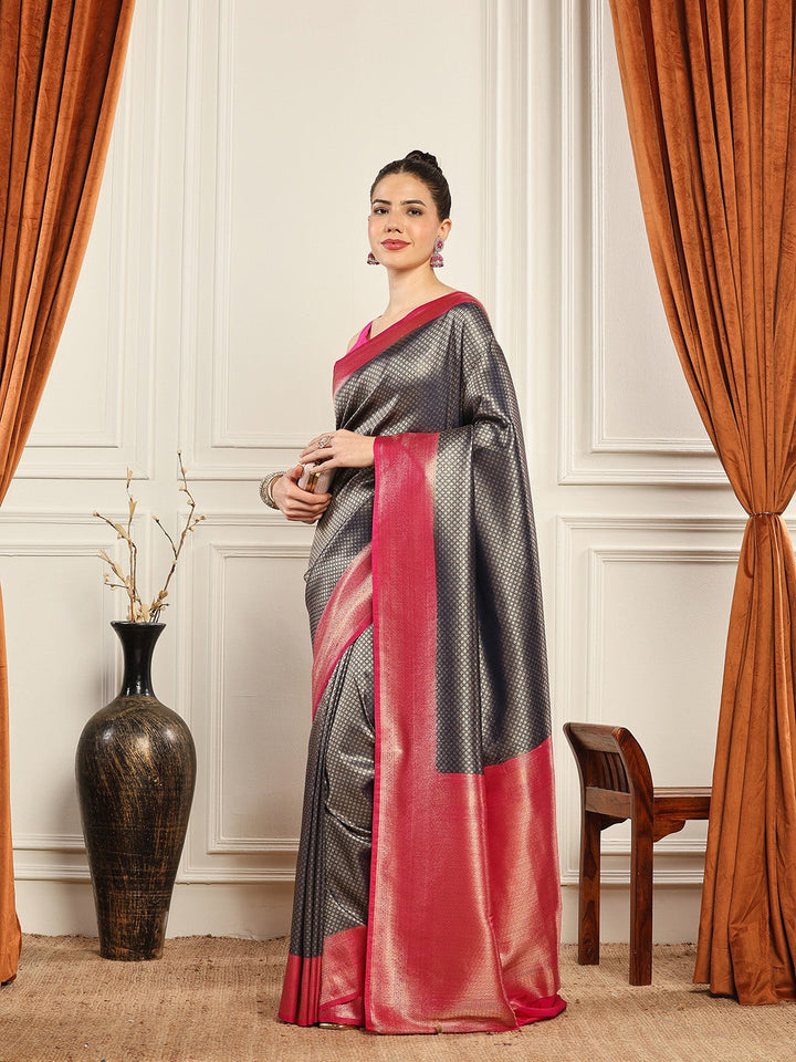 Woven Design Art Silk Saree