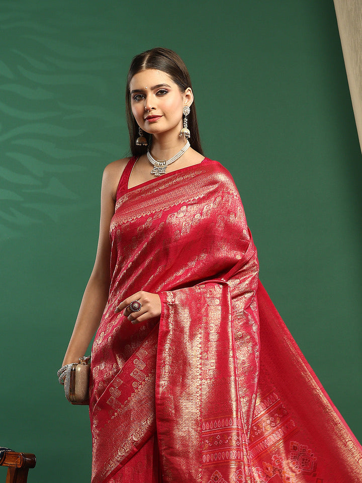 Woven Design Art Silk Saree