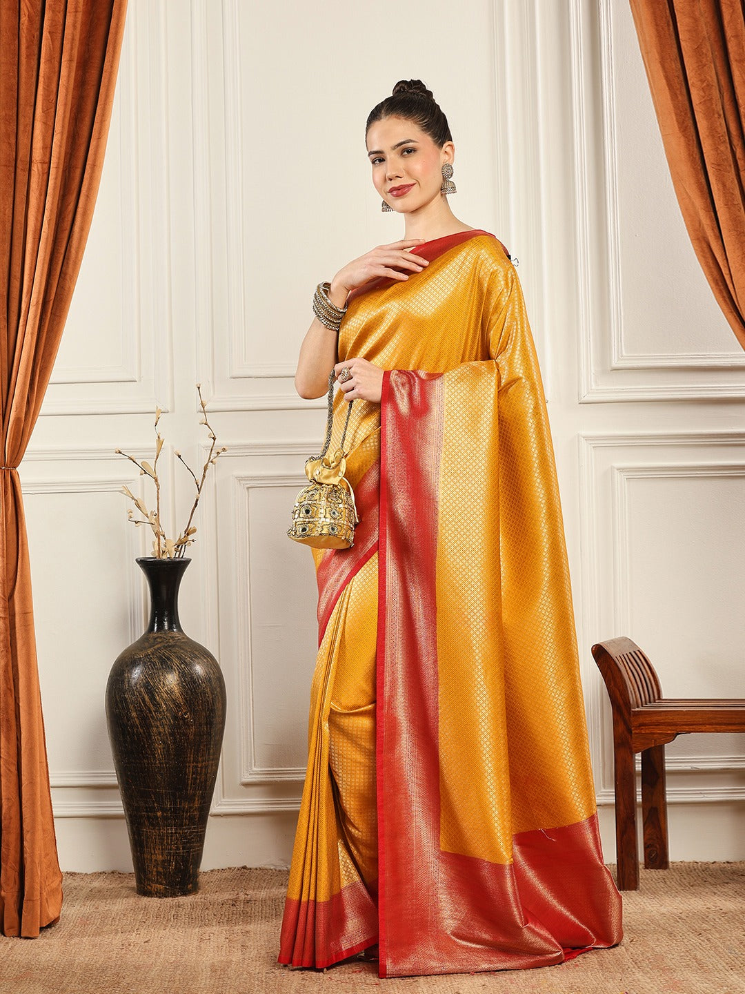 Woven Design Art Silk Saree