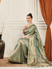 Woven Design Art Silk Saree