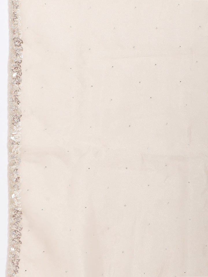 Sequence Embroidery Tissue Saree