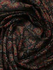 Embroidered Cotton Blend Unstitched Suit With Pant Dupatta