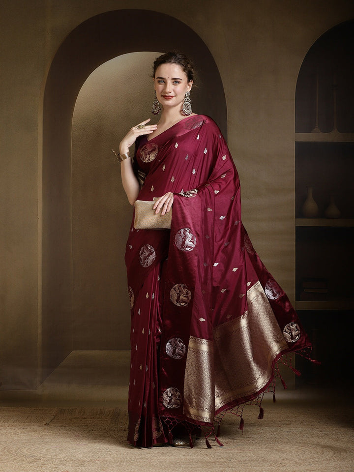 Woven Design Art Silk Saree