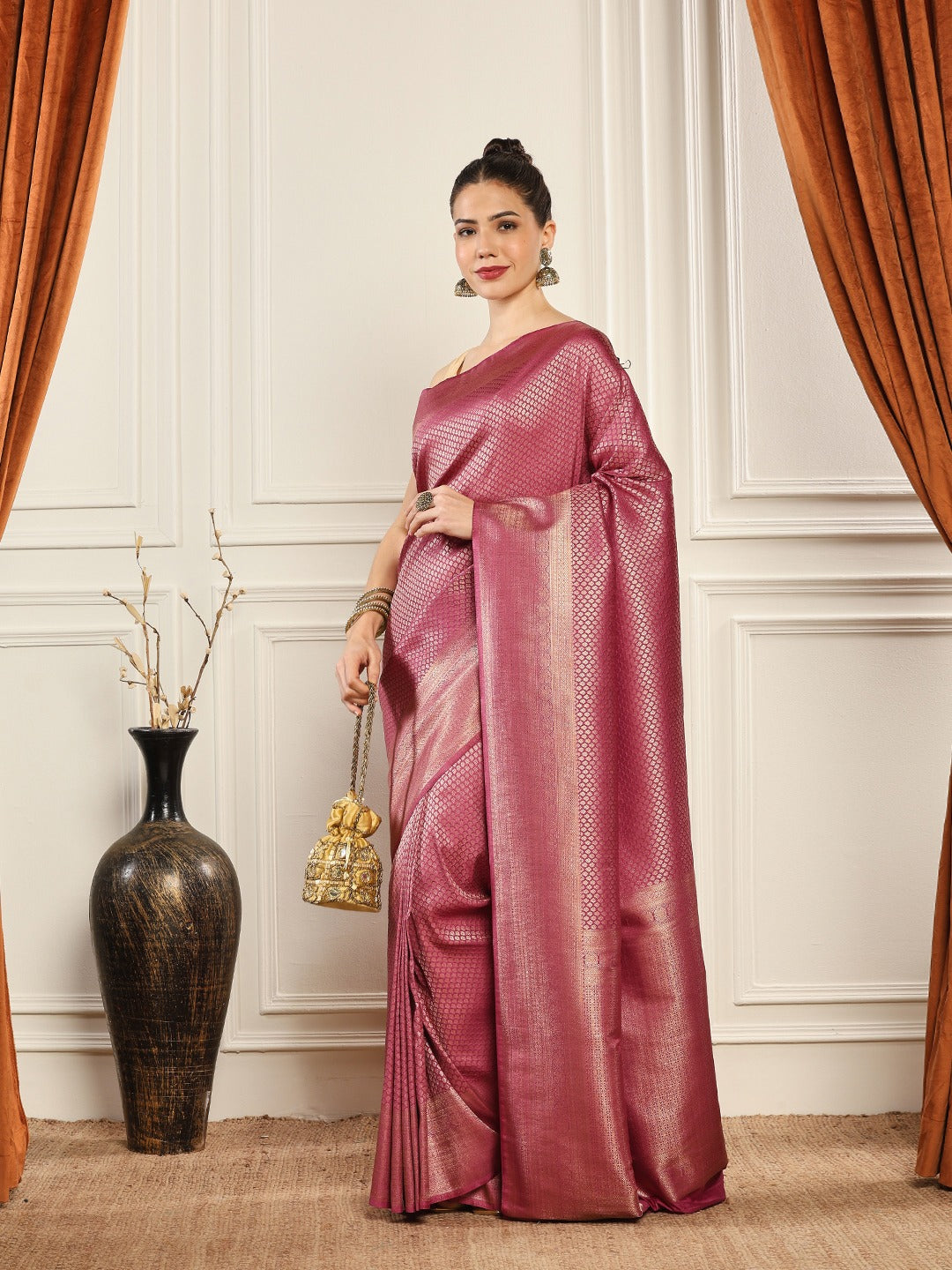 Woven Design Art Silk Saree