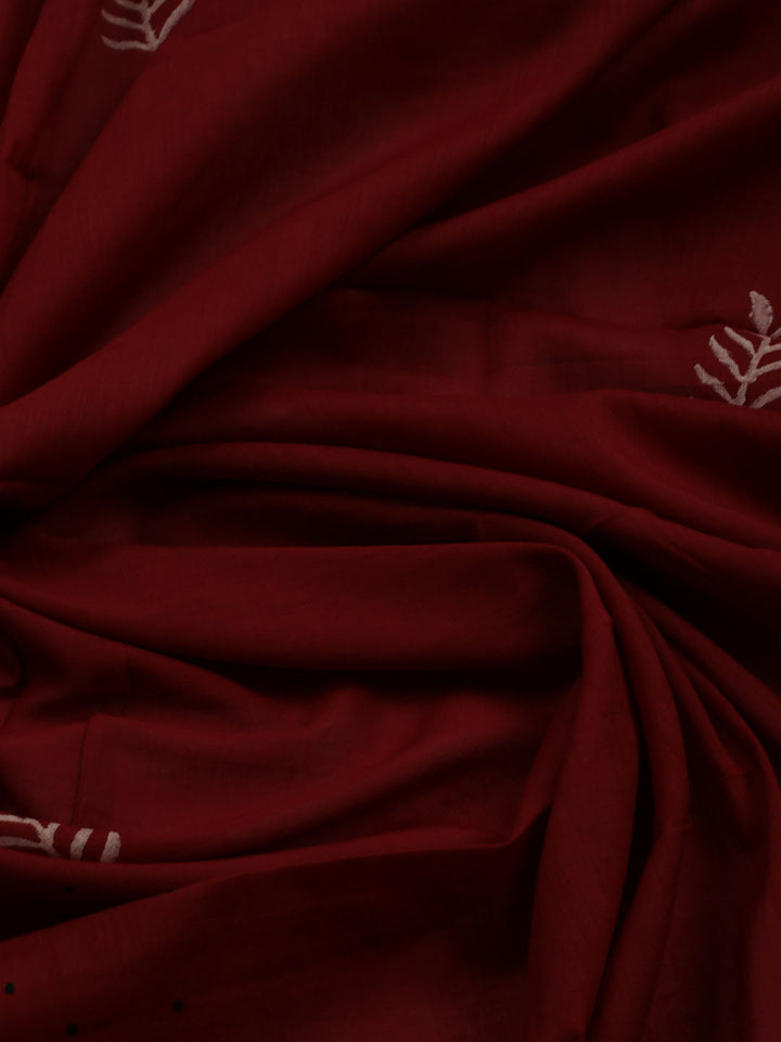 Printed Cotton Blend Unstitched Suit With Dupatta