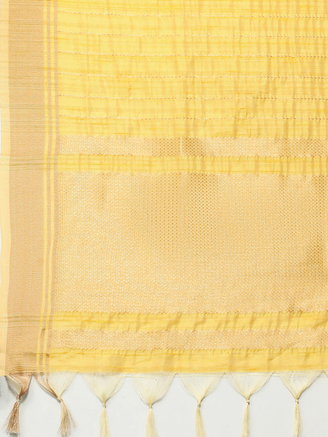 Embroidered Border Booti Art Silk Saree