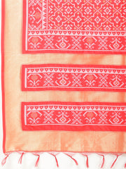 Patola Print Woven Handloom Saree